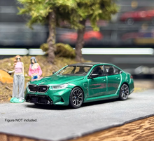 Load image into Gallery viewer, Minigt 1:64 Green M5 G90 Sedan Sports Model Diecast Metal Car New Collection