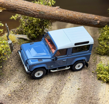 Load image into Gallery viewer, LCD 1:64 Blue Defender 90 ORV SUV Off Road Sports Model Diecast Metal Car New Collection