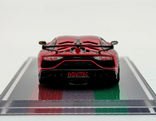 Load image into Gallery viewer, U2 1:64 Red Novitec Aventador SVJ LP770 Sports Model Diecast Resin Car New Collection