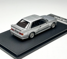 Load image into Gallery viewer, Mortal 1:64 Silver M3 E30 Coupe Evolution Sports Model Diecast Metal Car New Collection