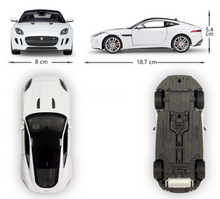 Load image into Gallery viewer, WELLY 1:24 F Type Coupe Racing Sports Model Diecast Metal Car Display