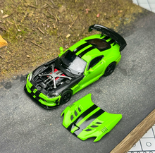 Load image into Gallery viewer, HM 1:64 Green Viper MK3 ACR Coupe Sports Model Diecast Metal Car New Collection