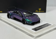 Load image into Gallery viewer, Onemodel 1:64 Purple Green LP670-4 Murcielago LB Model Diecast Resin Car New Collection