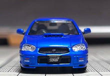 Load image into Gallery viewer, 1:64 Furuya Blue Impreza WRX STI VIII 8 Wagon Sport Model Diecast Metal Car