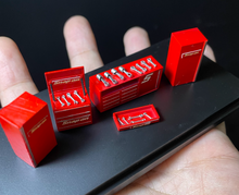 Load image into Gallery viewer, 1:64 Mechanic Tools Table Cabinet Repair Garage Scene Model Resin Display Car