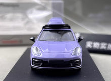 Load image into Gallery viewer, RM 1:64 Blue Panamera Turismo Sports Model Diecast Metal Car New Collection