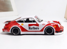 Load image into Gallery viewer, MC 1:64 Red RWB 930 Classic Racing Sports Model Diecast Metal Car New Collection