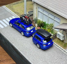 Load image into Gallery viewer, Mortal 1:64 Blue ALTEZZA GITA AS300 Wagon Trailer Model Diecast Metal Car New Collection