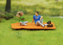 Load image into Gallery viewer, 1:64 Painted Figure Model Miniature Resin Diorama Camping Outdoor Picnic BBQ Toy Collection