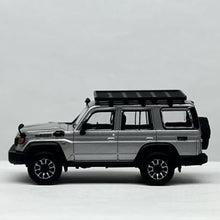 Load image into Gallery viewer, DBGT 1:64 Silver Land Cruiser LC70 SUV ORV Sports Model Diecast Metal Car New Collection