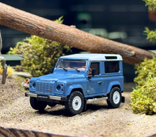 Load image into Gallery viewer, LCD 1:64 Blue Defender 90 ORV SUV Off Road Sports Model Diecast Metal Car New Collection
