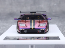 Load image into Gallery viewer, Fuelme 1:64 Purple Diablo GTR Racing Sports Model Diecast Resin Car New Collection