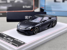 Load image into Gallery viewer, Model1 1:64 Matte Black LFA Coupe Sports Model Diecast Metal Car New Collection