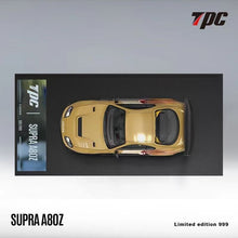 Load image into Gallery viewer, TM 1:64 JDM Gold Supra A80Z Racing Sports Figure Model Diecast Metal Car New