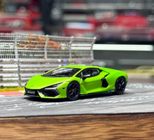 Load image into Gallery viewer, HH 1:64 Green Revuelto Racing Sports Open Model Diecast Metal Car New Collection