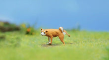 Load image into Gallery viewer, 1:64 Painted Figure Model Miniature Resin Diorama Sand Pet Walk Dog Puppy Toy