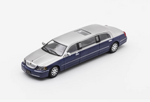 Load image into Gallery viewer, GCD 1:64 Silver Blue Stretch Limousine Continental Model Diecast Metal CarNew