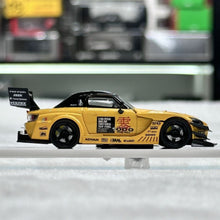 Load image into Gallery viewer, Onemodel 1:64 JDM Yellow S2000 RR Racing Sports Model Diecast Resin Car New Collection