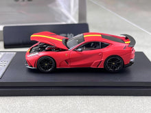 Load image into Gallery viewer, LT 1:64 Matte Red 812 Novitec N-Largo Racing Sport Model Diecast Metal Car New Collection