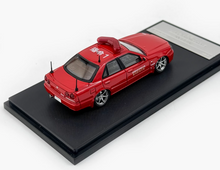 Load image into Gallery viewer, Mortal 1:64 Red Police ER34 SKYLINE 25GT Sports Model Diecast Metal Car New Collection