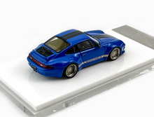 Load image into Gallery viewer, MY64 1:64 Dark Blue Gnuther Werks 911 400R Sports Model Diecast Resin Car New Collection