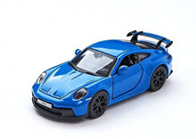 Load image into Gallery viewer, Bburago 1:64 Blue 911 GT3 Sports Model Diecast Metal Car New Collection