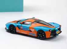 Load image into Gallery viewer, DK 1:64 Gulf F150 Racing Sports Model Diecast Metal Car New Collection