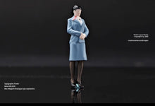 Load image into Gallery viewer, 1:64 Painted Figure Mini Model Miniature Resin Diorama Toy Flight Attendant Lady New Collection