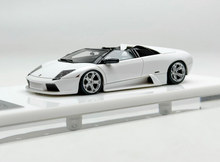 Load image into Gallery viewer, 1:64 CL White Murcielago Roadster Convertible Model Diecast Resin Car New Collection