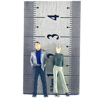 Load image into Gallery viewer, 1:64 Painted Figure Mini Model Miniature Resin Diorama Set Business Man Lady Toy