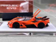 Load image into Gallery viewer, DMH 1:64 Orange Project Evo Racing Sports Model Diecast Metal Car New Collection
