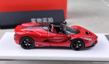 Load image into Gallery viewer, SB 1:64 Red LaFerrari F150 Convertible Sports Model Diecast Metal Car New Collection