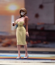 Load image into Gallery viewer, 1:24 Painted Figure Model Miniature Resin Diorama Young Woman Lady Sexy Beauty A