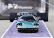 Load image into Gallery viewer, FY 1:64 Green Countach LP5000 S QV Racing Sports Model Diecast Metal Car New Collection