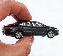 Load image into Gallery viewer, SC 1:64 Black VW CC Sedan Sports Model Diecast Metal Car New Collection