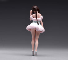 Load image into Gallery viewer, 1:24 Painted Figure Model Miniature Resin Diorama Blue Puff Skirt Pretty Girl