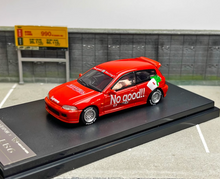 Load image into Gallery viewer, SW 1:64 Red JDM EG6 Civic Hatchback Racing Sports Model Diecast Metal Car BN