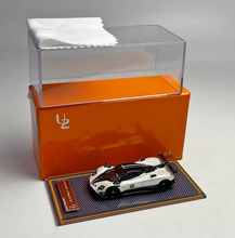 Load image into Gallery viewer, U2 1:64 White Zonda 760LH Super Racing Sports Model Diecast Resin Car Box
