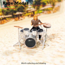 Load image into Gallery viewer, 1:64 Painted Figure Mini Model Miniature Resin Diorama Singer Artist Band Man