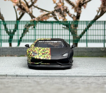 Load image into Gallery viewer, JEC 1:64 Black Huracan LP610 LBWK Racing Sports Model Diecast Metal Car New Collection