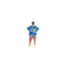 Load image into Gallery viewer, 1:64 Painted Figure Mini Model Miniature Resin Diorama Sand Hawaii Shirt Man Toy