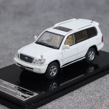 Load image into Gallery viewer, GCD 1:64 White Land Cruiser Cygnus V6 SUV ORV Model Diecast Metal Car New Collection