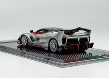 Load image into Gallery viewer, U2 1:64 Silver FXX-K EVO #22 Super Racing Sports Model Diecast Resin Car New Collection