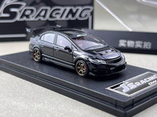 Load image into Gallery viewer, MT 1:64 Black Civic Type R FD2 JS Racing Sports Model Diecast Metal Car New Collection