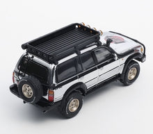 Load image into Gallery viewer, GCD 1:64 Plating Silver Land Cruiser LC80 ORV Sports Model Diecast Metal Car