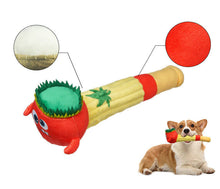 Load image into Gallery viewer, Dog Squeaky Toys Chew Puppy Fluffy Toy Durable Fabric Teeth Grinding PET Cute