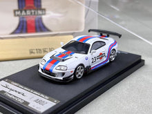 Load image into Gallery viewer, TM 1:64 JDM White Supra A80Z #23 Racing Sports Model Diecast Metal Car New