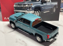Load image into Gallery viewer, SC 1:64 Blue Green Silverado Pickup Truck Sports Model Diecast Metal Car New Collection