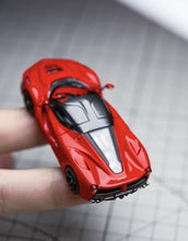 Load image into Gallery viewer, DK 1:64 Red Carbon Top Laferrari Racing Sports Model Diecast Metal Car New Collection