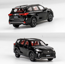 Load image into Gallery viewer, JKM 1:64 Black Crown Kluger City SUV Sports Model Metal Diecast Car New